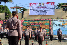  Dua Personel Polres Tanggamus Naik Pangkat