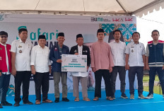 Safari Ramadan BUMN 2024, PT HK Bagikan 1.000 Paket Sembako Murah di Lamteng