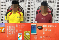 Dua Pria di Baradatu Ditangkap Polisi, Hampir 6 Gram Sabu Disita