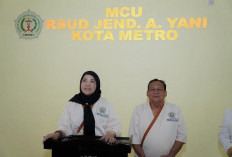 Pasangan Calon Kepala Daerah dari Tiga Wilayah Jalani Pemeriksaan Kesehatan di RSUD A Yani Metro