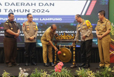 Penjabat Gubernur Lampung Buka Rakor dan Sosialisasi Saber Pungli 2024