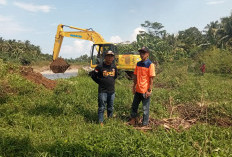 BPBD Tanggamus Mulai Lakukan Normalisasi  Aliran Sungai Setelah Banjir Bandang