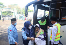 Kloter Pertama Jemaah Haji Lampung Tiba di Tanah Air