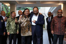 Didukung NasDem, Prabowo Kenang Surya Paloh Sebagai Teman Lama