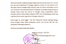  Setop Karangan Bunga saat Seminar Mahasiswa! 