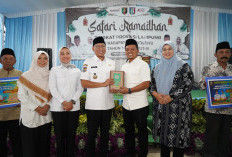 Bupati Pringsewu Hi. Riyanto-Wabup Umi Laila Sambut Tim Safari Ramadan Pemprov Lampung