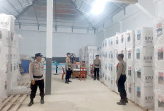 Polres Tubaba Tingkatkan Pengamanan Gudang Logistik KPU Pilkada 2024