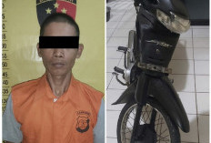   Pelaku Sudah Empat Kali Curi Motor