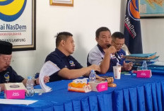 NasDem Lampung Setorkan Nama-Nama Hasil Penjaringan Balon Kada ke DPP