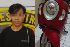 Nekat Curi Motor Teman, Mahasiswa di Bandar Lampung Ditangkap Polisi