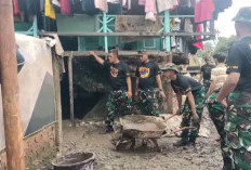 Ratusan Marinir Diterjunkan ’’Lawan” Banjir 