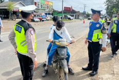 Polres Pringsewu Catat 1.075 Pelanggaran Lalu Lintas