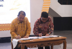 Gubenur Lampung Arinal Djunaidi  Tandatangani Kesepakatan Bersama PT. Pusri Palembang