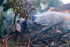 Terlelap Tidur, Rumah Hangus Terbakar