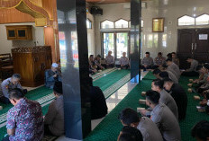 Polres Waykanan Doa Bersama Kenang Gugurnya 3 Anggota Polsek Negarabatin 