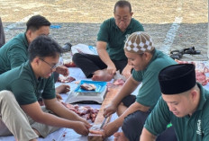Emersia Hotel Bandar Lampung Sembelih 6 Hewan Qurban di Hari Raya Iduladha