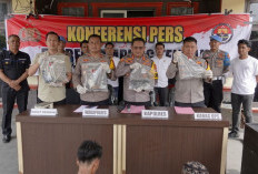 Polres Lamteng Gerebek Lokasi Pembuatan Senpi 