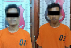 Polsek Blambanganumpu Tangkap Dua Pencuri Sawit di Negeri Agung