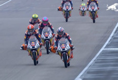 Ramadhipa Naik Podium, Veda Ega Finish 5 Besar Red Bull Rookie Cup Sachsenring
