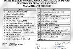 Lolos Wawancara, 26 Calon Anggota DPP Tunggu Persetujuan Gubernur