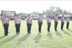 42 Personel Polres Tuba Dapat Pangkat Baru 