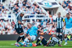 Newcastle United Tahan Imbang Manchester City 1-1, City Ompong Tanpa Kevin De Bryune dan Rodri