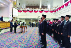 Pemprov Lampung Lantik 31 Pejabat Administrator dan Pengawas