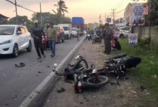 Dua Motor Tabrakan di Banjarmargo Tulangbawang, Satu Pengendara Tewas 