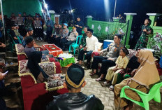 Ketua DPRD  Lampung Tengah Ikut Jaga Kamtibmas Pasca Pembakaran Rumah Kades Gunung Agung