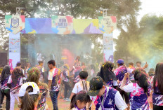 Meriah! Anniversary ke 20 Wellington School Gelar Color Run 3K, Runwell 20versary