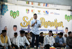 Wakil Ketua DPRD Lampung Yozi Rizal memimpin Tim II Safari Ramadhan ke Tubaba