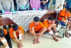 Lima Anggota Komplotan Curanmor asal Lamteng Didor