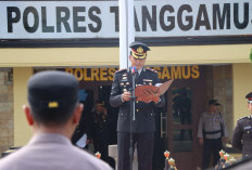 Gelorakan Bela Negara untuk Indonesia Maju, Polres Tanggamus Gelar Upacara Hari Bela Negara ke-76 Tahun 2024