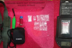 Pengedar Sabu di Mesuji Ditangkap Saat Sedang Tunggu Pembeli