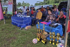 Ajang Mempererat Silaturahmi dan Persatuan, Ketua DPRD Lamteng Puji Turnamen Sepak Bola Kapolres Cup U-50 