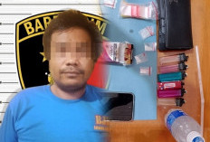  Simpan 7 Paket Sabu, Pengangguran Dibekuk Polisi