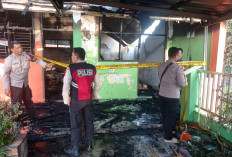 TK di Metro Terbakar Diduga Akibat Korsleting Listrik 
