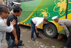 Satlantas dan Dishub Ramp Check Angkutan Umum 