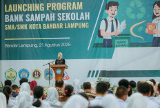 Wagub Lampung Jihan Nurlela Soroti 31 Ton Sampah Sekolah di Bandar Lampung, Dorong Pengelolaan Lewat Bank Samp