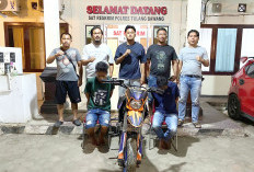 Maling Motor KLX Ditangkap di Tulang Bawang, Satu Pelaku Dihajar Warga