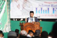 Jadi Khatib Salat Id, Begini Pesan Bupati Riyanto Pamungkas 