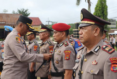 Penyegaran Organisasi, Polres Waykanan Sertijab Pejabat Baru