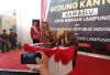 Bersama Eva Dwiana Resmikan Gedung Kantor Bawaslu Kota Bandar Lampung, Rahmat Bagja Ingatkan Netralitas 