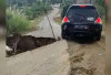 Segera Perbaiki! Kondisi Jalan Kabupaten di Sekincau Terancam Putus Total