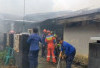 Korsleting Listrik Picu Kebakaran di Way Kandis, Dua Rumah Ludes Dilalap Api