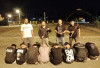   Polres Pringsewu Tangkap 8 Anggota Gangster 