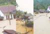 Banjir Bandang Terjang Suoh, Rumah hingga Hanyut Terbawa Arus 